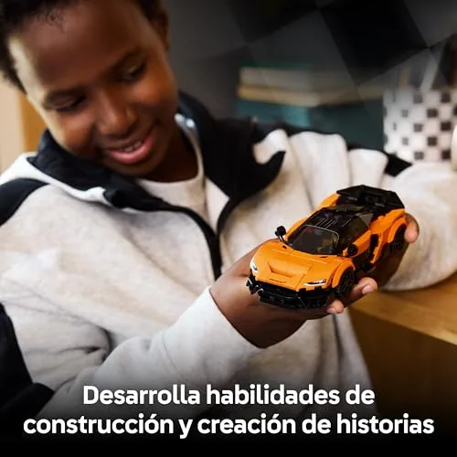LEGO ▫️ Speed Champions McLaren W1 – O Autêntico Superdesportivo - Maquete de carro de brincar com minifigura de piloto colecionável - Presente para crianças a partir dos 9 anos e fãs do automobilismo - 77257 4