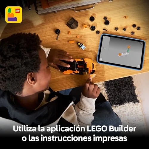 LEGO ▫️ Speed Champions McLaren W1 – O Autêntico Superdesportivo - Maquete de carro de brincar com minifigura de piloto colecionável - Presente para crianças a partir dos 9 anos e fãs do automobilismo - 77257 6