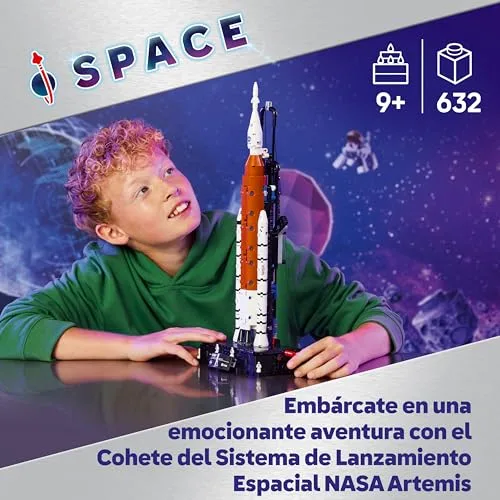LEGO ▫️ Technic Foguete do Sistema de Lançamento Espacial da NASA Artemis 42221 2