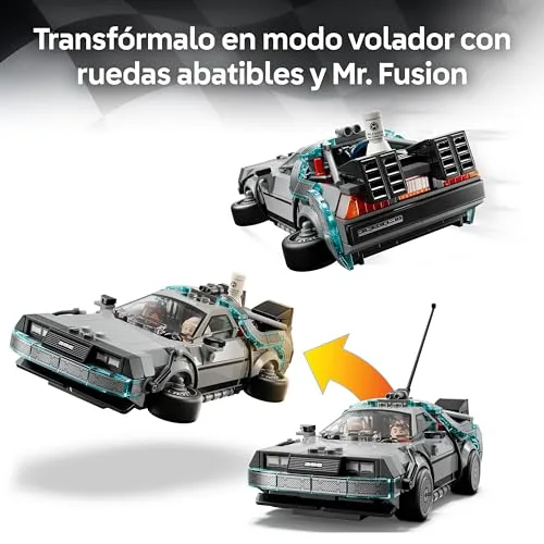 LEGO ▫️ Speed Champions Máquina do Tempo de «Regresso ao Futuro» 77256 4