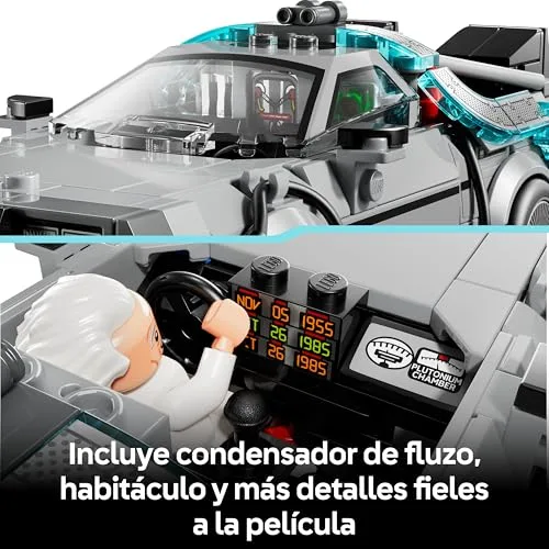 LEGO ▫️ Speed Champions Máquina do Tempo de «Regresso ao Futuro» 77256 5