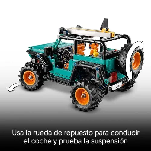 LEGO ▫️ Technic SUV Jeep Wrangler Rubicon 42227 3