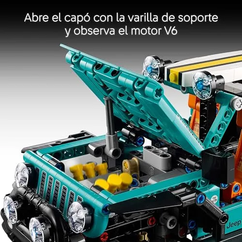 LEGO ▫️ Technic SUV Jeep Wrangler Rubicon 42227 4