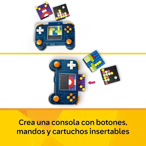 LEGO ▫️ Creator 3 em 1: Consola de Jogos Retro – Transformável em Máquina de Jogos e Computador de Brincar com Teclado e Rato – Presente para Miúdos e Miúdas a partir dos 8 Anos – 31380 4