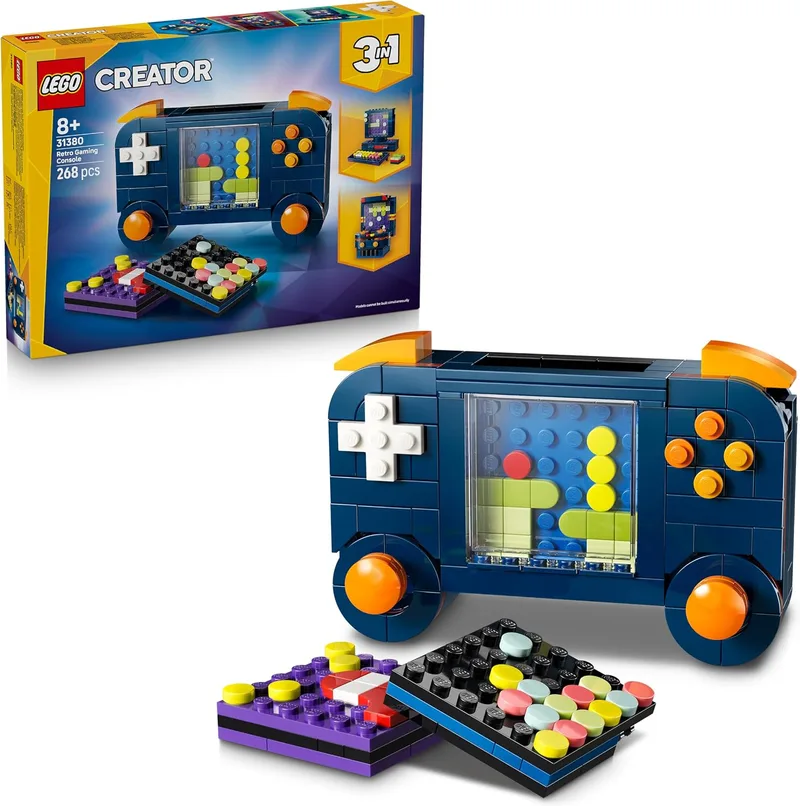 LEGO ▫️ Creator 3 em 1: Consola de Jogos Retrô 31380