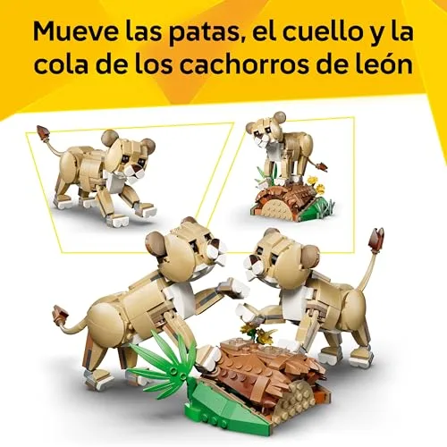 LEGO ▫️ Creator 3 em 1 Fauna Selvagem: Leão Majestoso 31386 5