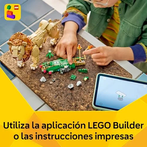 LEGO ▫️ Creator 3 em 1 Fauna Selvagem: Leão Majestoso 31386 6