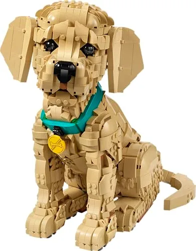 LEGO ▫️ Icons Cachorrinho Golden Retriever 11384 2