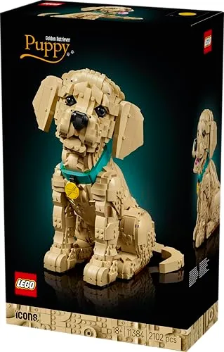LEGO ▫️ Icons Cachorrinho Golden Retriever 11384 4