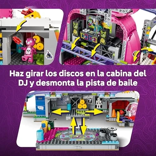 LEGO ▫️ Fortnite Caverna Descontrol – Brinquedo interativo – Maquete de parque temático com montanha-russa e 6 minifiguras – Decoração para o quarto – Presente para crianças e jovens a partir dos 12 anos que gostam de jogos – 77082 6