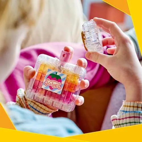 LEGO ▫️ Creator 3 em 1 Frasco Decorativo de Perfume Floral de Brinquedo - Modelo Transformável em Vaso para Flores ou Bebida - Decoração para o Quarto - Presente para Meninas e Meninos a partir dos 8 anos - 31383 5