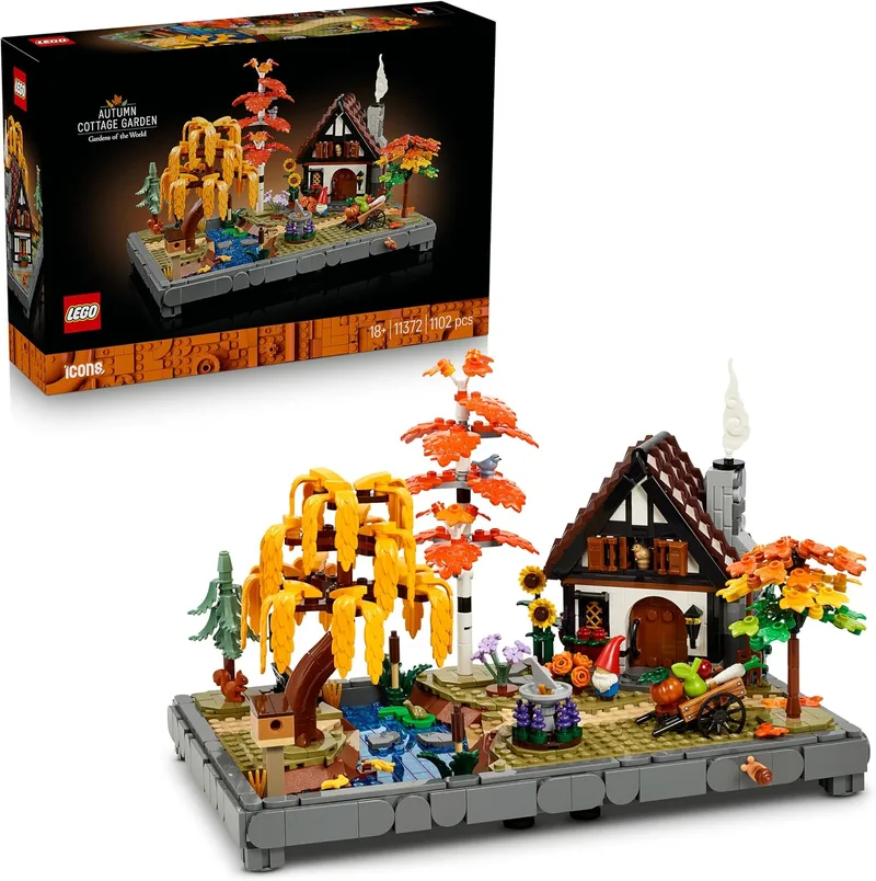 LEGO ▫️ Icons Jardim Rural de Outono 11372
