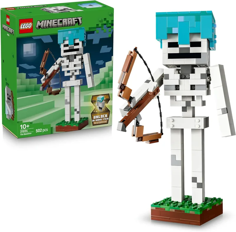 LEGO ▫️ Minecraft O Esqueleto 21594