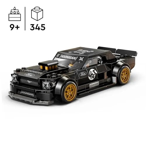 LEGO ▫️ Speed Champions 65 Ford Mustang Hoonicorn V1 de Ken Block - Modelo de carro de corrida de brincar com minifigura colecionável - Presente STEM para crianças a partir dos 9 anos - 77262 2