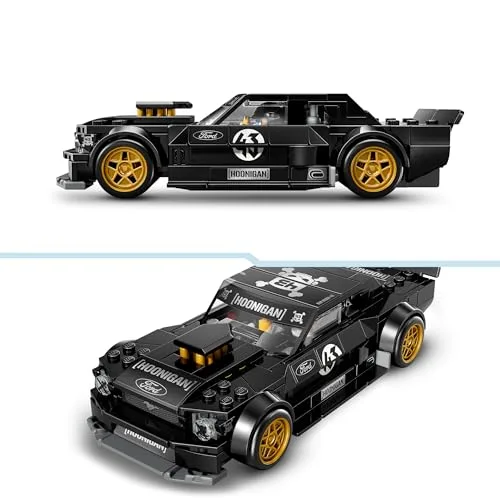 LEGO ▫️ Speed Champions 65 Ford Mustang Hoonicorn V1 de Ken Block - Modelo de carro de corrida de brincar com minifigura colecionável - Presente STEM para crianças a partir dos 9 anos - 77262 3