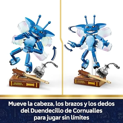 LEGO ▫️ Harry Potter: Duende da Cornualha - Figuras articuladas com livro e varinha de Gilderoy Lockhart - Decoração para o quarto - Presente de aniversário para meninas e meninos a partir dos 8 anos - 76461 3