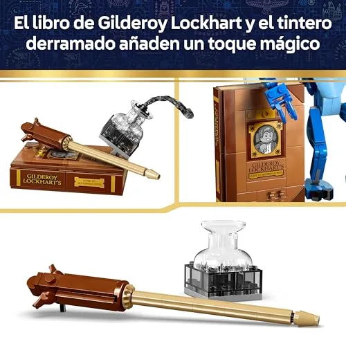 LEGO ▫️ Harry Potter: Duende da Cornualha - Figuras articuladas com livro e varinha de Gilderoy Lockhart - Decoração para o quarto - Presente de aniversário para meninas e meninos a partir dos 8 anos - 76461 4