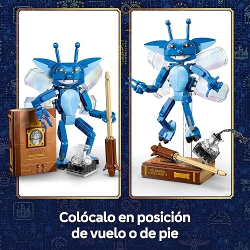 LEGO ▫️ Harry Potter: Duende da Cornualha - Figuras articuladas com livro e varinha de Gilderoy Lockhart - Decoração para o quarto - Presente de aniversário para meninas e meninos a partir dos 8 anos - 76461 5