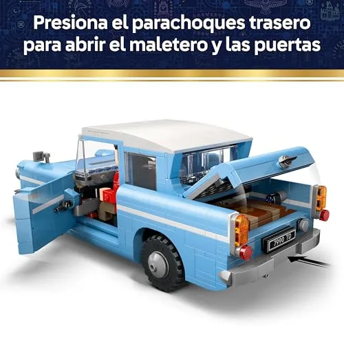 LEGO ▫️ Harry Potter Ford Anglia Voador Encantado - Maquete de carro com figuras do Harry, do Ron e da Hedwig - Presente para meninas, meninos e adolescentes a partir dos 14 anos, fãs de Harry Potter - 76470 4