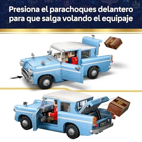 LEGO ▫️ Harry Potter Ford Anglia Voador Encantado - Maquete de carro com figuras do Harry, do Ron e da Hedwig - Presente para meninas, meninos e adolescentes a partir dos 14 anos, fãs de Harry Potter - 76470 5