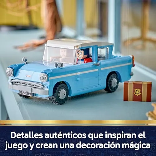 LEGO ▫️ Harry Potter Ford Anglia Voador Encantado - Maquete de carro com figuras do Harry, do Ron e da Hedwig - Presente para meninas, meninos e adolescentes a partir dos 14 anos, fãs de Harry Potter - 76470 6
