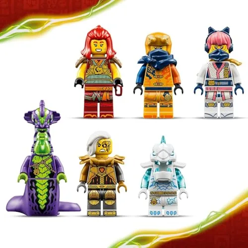 LEGO ▫️ Ninjago Dragão Mecânico Transformável de Wyldfyre 71868 5
