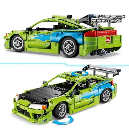 LEGO ▫️ Technic: Carro Mitsubishi Eclipse de «Fast and Furious» 42229 3