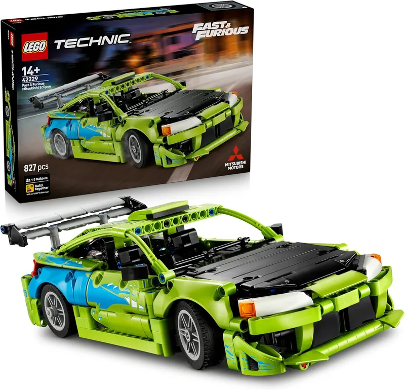 LEGO ▫️ Technic: Carro Mitsubishi Eclipse de «Fast and Furious» 42229