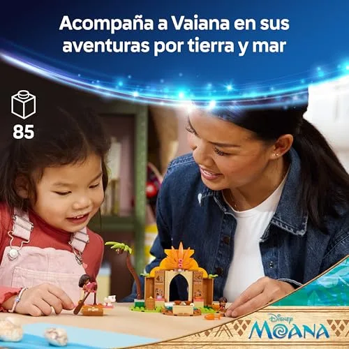 LEGO ▫️ Disney Princess Casa da Aldeia e Barco 43282 2