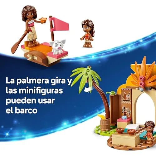 LEGO ▫️ Disney Princess Casa da Aldeia e Barco 43282 5