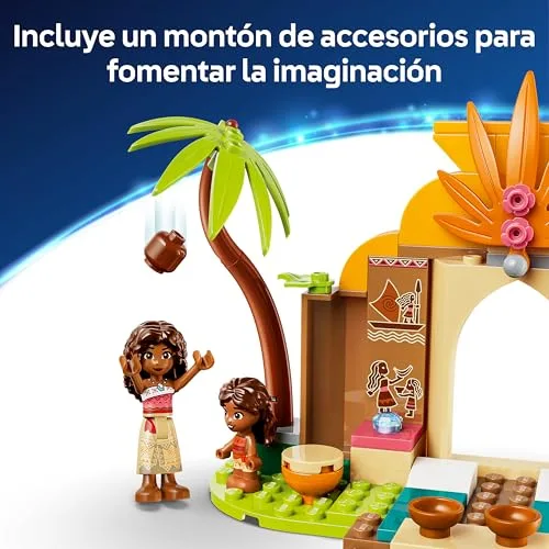 LEGO ▫️ Disney Princess Casa da Aldeia e Barco 43282 6