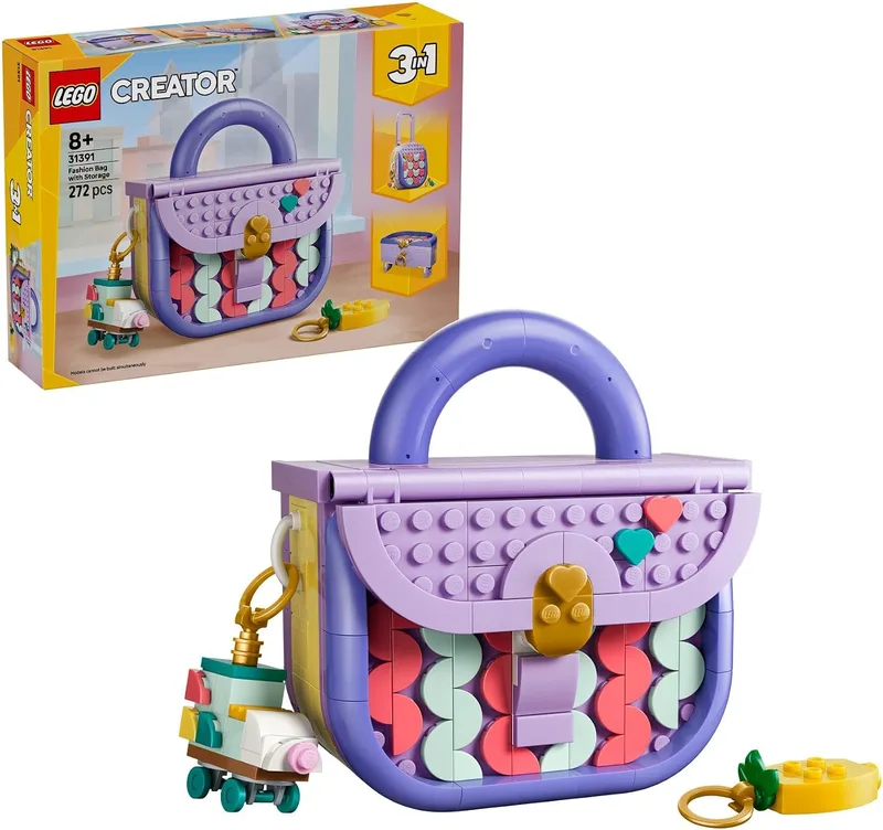 LEGO ▫️ Creator 3 em 1: Mala com Design Artístico e Compartimento 31391