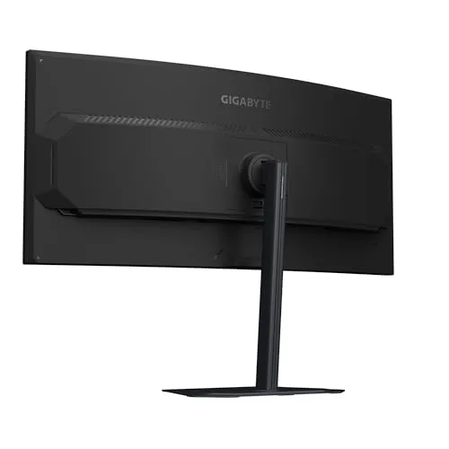 Gigabyte Technology ▫️ Monitor de jogos curvo GIGABYTE G34WQC2 de 34” WQHD - 3440 x 1440, 1500R, 200 Hz, 1 ms, 450 cd/m², AMD FreeSync Premium, DisplayHDR 400, HDMI 2.0, DisplayPort 1.4 4