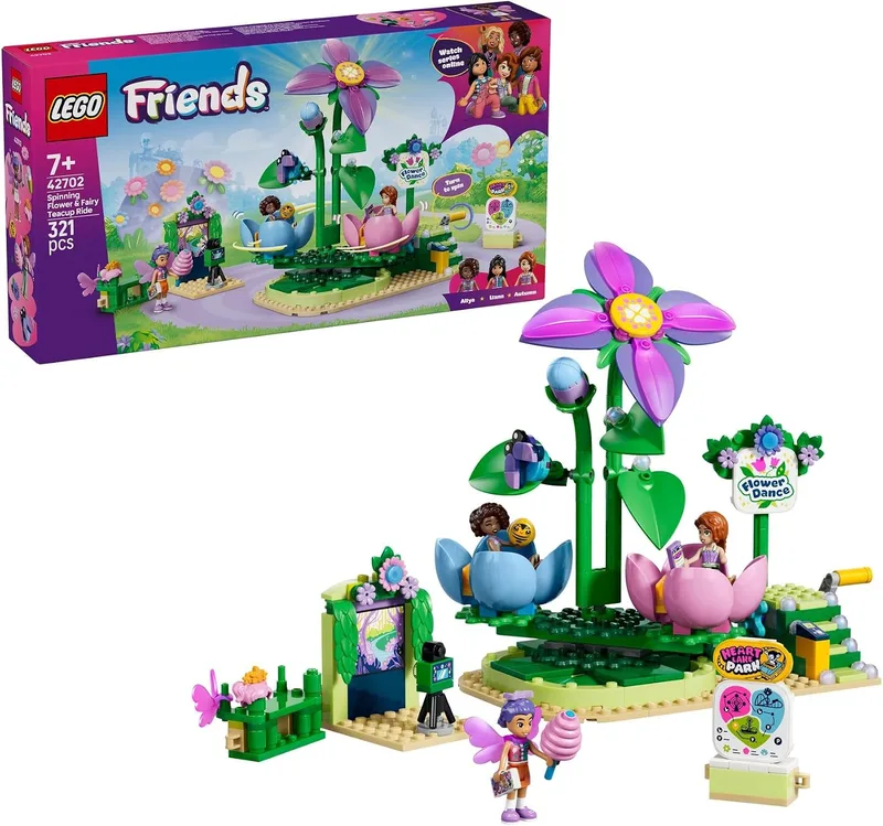 LEGO ▫️ Friends Canecas Malucas: Flores e Fadas 42702