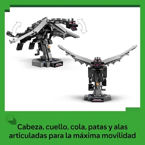 LEGO ▫️ Minecraft O Dragão Ender 21595 3