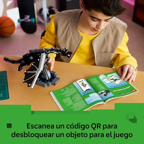 LEGO ▫️ Minecraft O Dragão Ender 21595 4
