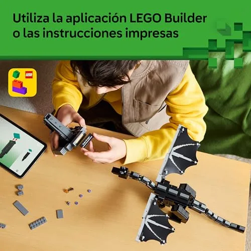LEGO ▫️ Minecraft O Dragão Ender 21595 6
