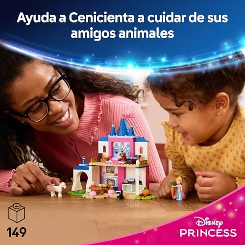 LEGO ▫️ Disney Princess: Castelo da Cinderela e os Seus Amigos Animais 43283 2