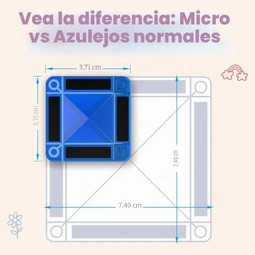 Desire Deluxe ▫️ Micro Blocos Magnéticos de Construção - Brinquedo Educativo STEM de Viagem para Crianças, Brinquedo Sensorial Montessori Magnético para Meninos e Meninas a partir dos 3 anos (28 peças – Multicolorido) 4