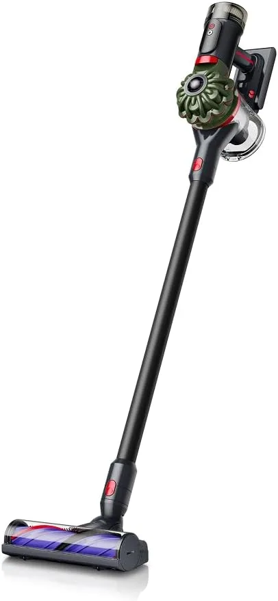 Dyson ▫️ V8 Cyclone - Aspirador sem fio – 150 AW, 60 minutos de autonomia, escova Motorbar com tecnologia anti-emaranhamento, acessório multifunções para cantos