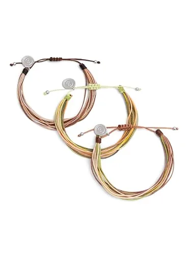 SINGULARU ▫️ Conjunto de 3 pulseiras Forest Rainbow. Aço. Joias para mulher. 3