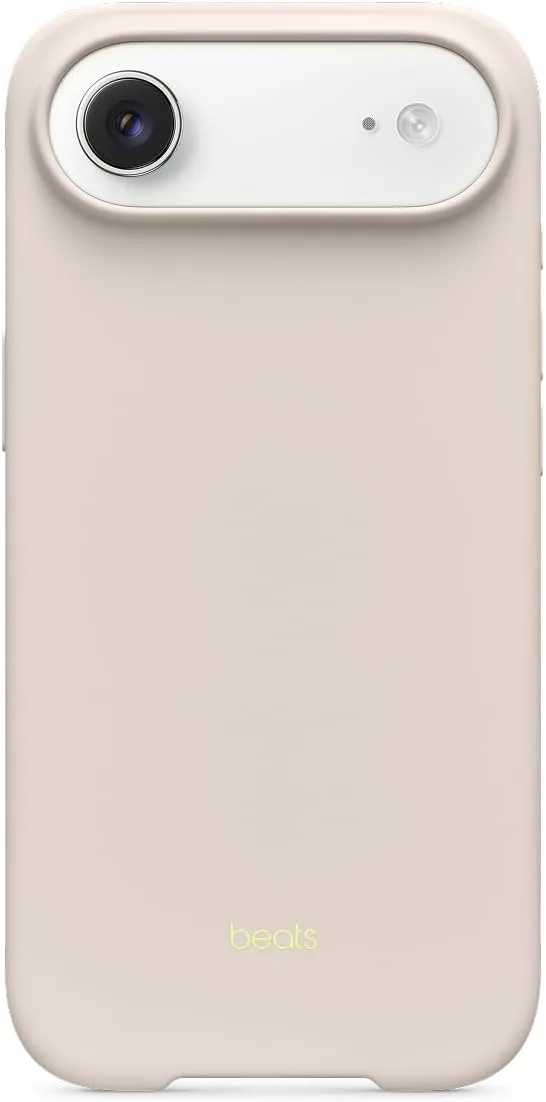 Beats ▫️ Capa com MagSafe, controlo da câmara, acabamento mate e interior em microfibra para iPhone Air - Cinzento calcário