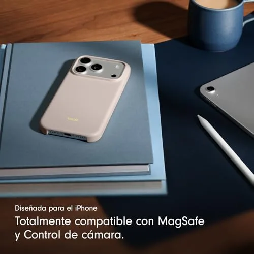 Beats ▫️ Capa com MagSafe, controlo da câmara, acabamento mate e interior em microfibra para iPhone 17 Pro – Cinza Caliza 4