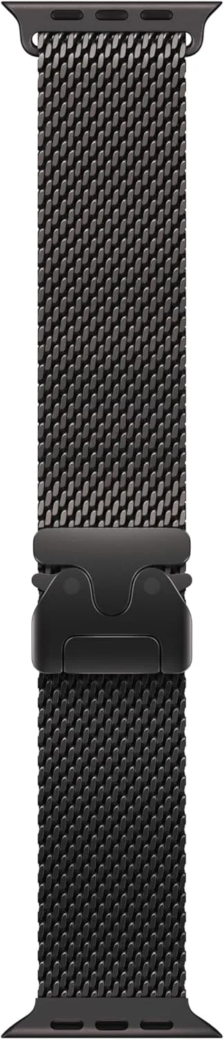Apple ▫️ Pulseira Watch - Pulseira Milanese Loop - 49 mm - Titânio Preto - Tamanho L