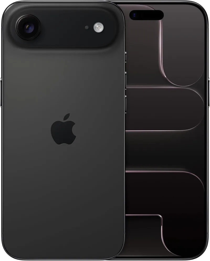 Apple ▫️ iPhone Air 256GB: O iPhone mais fino de sempre, ecrã de 6,5 polegadas com promoção até 120Hz, chip A19 Pro, câmara frontal de palco central, bateria com autonomia para um dia inteiro; Space Black