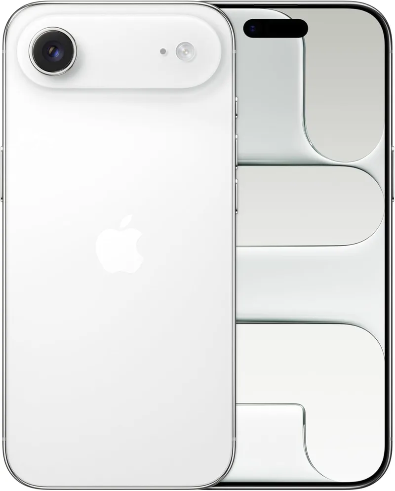 Apple ▫️ iPhone Air 512GB: O iPhone mais fino de sempre, ecrã de 6,5 polegadas com aumento de 120 Hz, chip A19 Pro, câmara frontal Center Stage, bateria com autonomia para um dia inteiro; branco nuvem