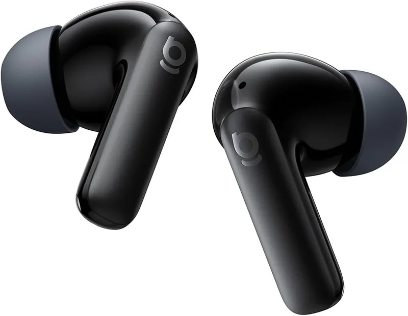 Baseus ▫️ EP10 NC Auricular sem fios Blueooth 6.0, Auricular Bluetooth com cancelamento ativo de ruído -43 dB, 24 modos de equalização, SuperBass, diafragmas de 12 mm, microfone 4 AI, IP55, 41H