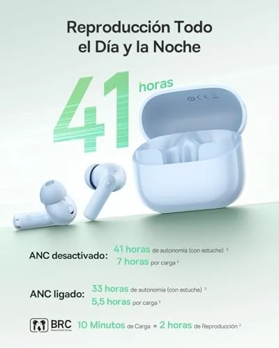 Baseus ▫️ Auscultadores intra-auriculares EP10 NC com cancelamento de ruído 5