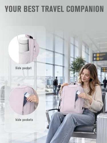 Hayayu ▫️ Mochila de viagem para cabine de avião 40x30x20 – Malas de viagem para cabine 40x30x20 4