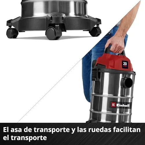 Einhell ▫️ Aspirador para sólidos e líquidos TC-VC 2045 S 6